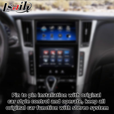 Интерфейс GPS carplay, 8+128GB интерфейс навигационной коробки Android 11 для Infiniti Q50 / Q60