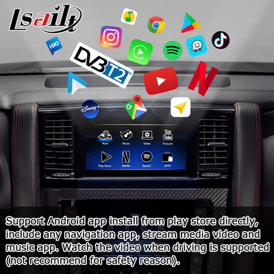 OEM Carplay основал коробку AI интерфейса андроида для патруля Y62 2020 Nissan