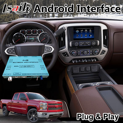 Lsailt Android Carplay Мультимедийный интерфейс для Chevrolet Silverado 1500 2500 3500 2014-2019 с системой Mylink