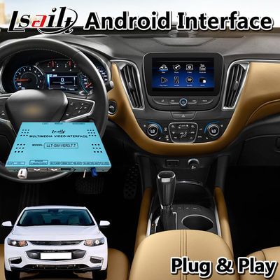 Lsailt Android Carplay видеоинтерфейс для 2016-2018 Chevrolet Malibu Mylink Система