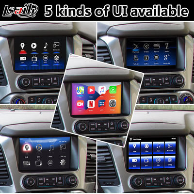 Интерфейс мультимедиа Lsailt Android Carplay для Chevrolet GMC Tahoe 2015