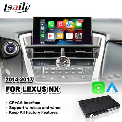 Интерфейс Carplay беспроводного андроида автоматический для Lexus NX300H NX200T NX 300h 2014-2017