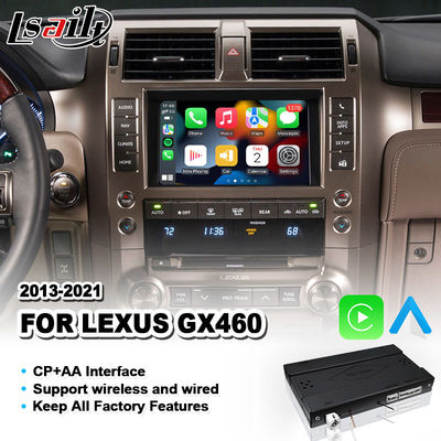 Интерфейс Lexus Carplay беспроводного андроида Lsailt автоматический на 2013-2021 GX 460 GX460