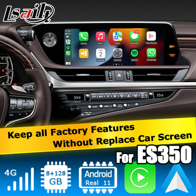 Lexus ES300h ES350 ES250 ES200 Android 13 видеоинтерфейс carplay Android авто