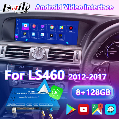 Lsailt 8+128GB Android Мультимедийный Видео Интерфейс для Lexus LS460 LS 600h 460L 2012-2017 годов выпуска